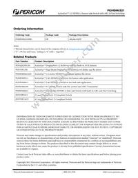 PI3HDMI521FBE Datasheet Page 2