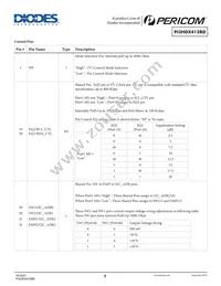 PI3HDX412BDZBEX Datasheet Page 5