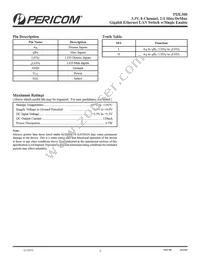 PI3L500ZFE Datasheet Page 2