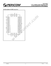 PI3LVD512ZFEX Datasheet Page 2