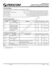 PI3PCIE2612-AZFE Datasheet Page 5