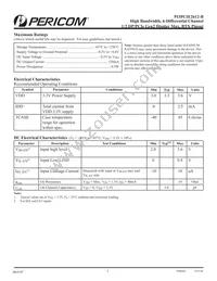 PI3PCIE2612-BZFEX Datasheet Page 5