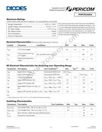 PI3PCIE3442AZLEX-55 Datasheet Page 6