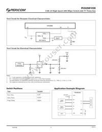 PI3USB102EZLIEX Datasheet Page 5