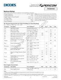 PI3USB102GZLEX Datasheet Page 3