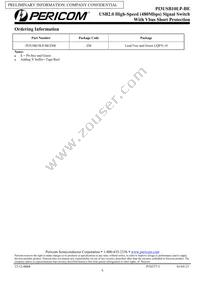 PI3USB10LP-BEZMEX Datasheet Page 8