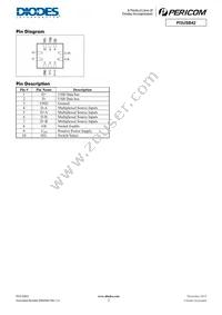 PI3USB42ZMEX Datasheet Page 2