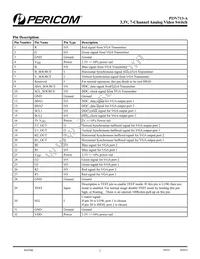 PI3V713-AZLE Datasheet Page 2