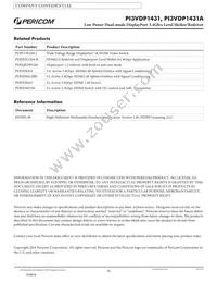 PI3VDP1431AZLSE Datasheet Page 16