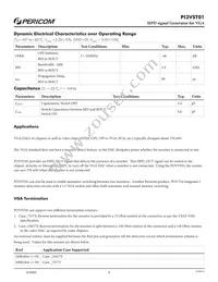 PI3VST01ZEEX Datasheet Page 4