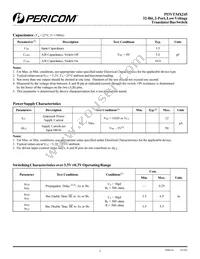 PI3VT34X245BEX Datasheet Page 3