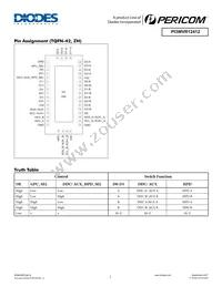 PI3WVR12412ZHE+DRX Datasheet Page 2