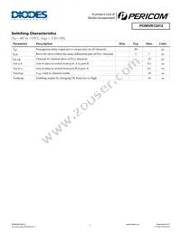 PI3WVR12412ZHE+DRX Datasheet Page 7