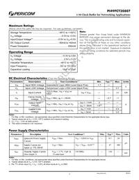 PI49FCT20807HE Datasheet Page 2