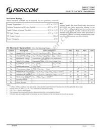 PI49FCT3803Q Datasheet Page 2