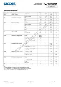 PI4GTL2014LE Datasheet Page 4