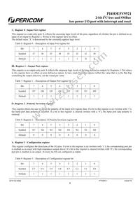 PI4IOE5V9521XTEX Datasheet Page 8