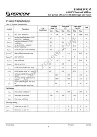 PI4IOE5V9537UEX Datasheet Page 5