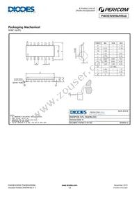 PI4IOE5V9554LEX Datasheet Page 14