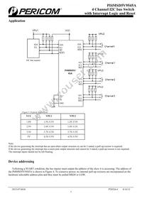 PI4MSD5V9545ALE Datasheet Page 7