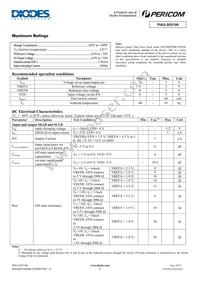 PI4ULS5V106ZHDEX Datasheet Page 3