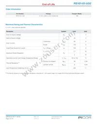 PI5101-01-LGIZ Datasheet Page 2