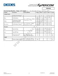 PI5A100WE Datasheet Page 4