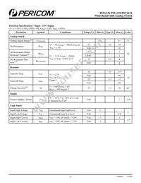 PI5A121TEX Datasheet Page 4