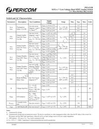 PI5A3158ZAEX Datasheet Page 4
