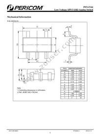 PI5A3166TAEX Datasheet Page 8
