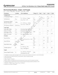 PI5A4599ATEX Datasheet Page 4