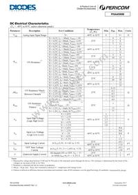 PI5A4599BCEX Datasheet Page 3