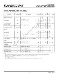 PI5A4626TEX Datasheet Page 6