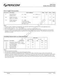 PI5C16210AEX Datasheet Page 3