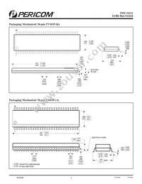 PI5C16211AEX Datasheet Page 4