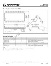 PI5C16211AEX Datasheet Page 5