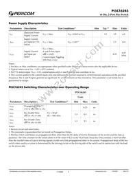 PI5C16245AEX Datasheet Page 3