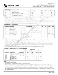 PI5C32161CAE Datasheet Page 3