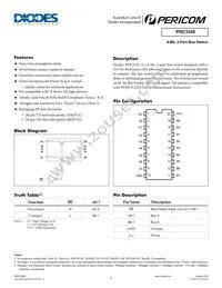 PI5C3245S Datasheet Cover