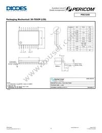 PI5C3245S Datasheet Page 4