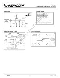 PI5C33X257BE Datasheet Page 4