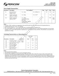 PI5C3400S Datasheet Page 3