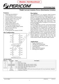 PI5PD2069WE+CX Datasheet Cover