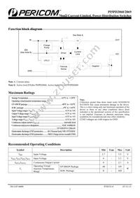 PI5PD2069WE+CX Datasheet Page 2