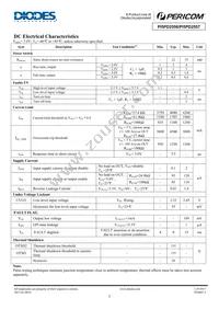 PI5PD2556ZCE Datasheet Page 3