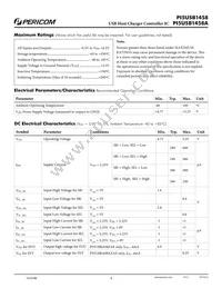 PI5USB1458AZAEX Datasheet Page 4