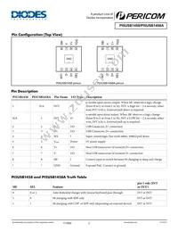 PI5USB1468AZAE+CWX Datasheet Page 2