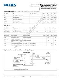 PI5USB1468AZAE+CWX Datasheet Page 6