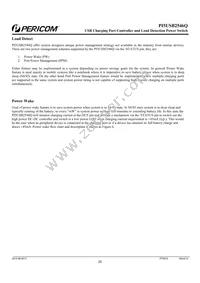 PI5USB2546QZHEX Datasheet Page 20