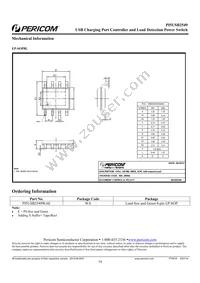 PI5USB2549WAEX Datasheet Page 13